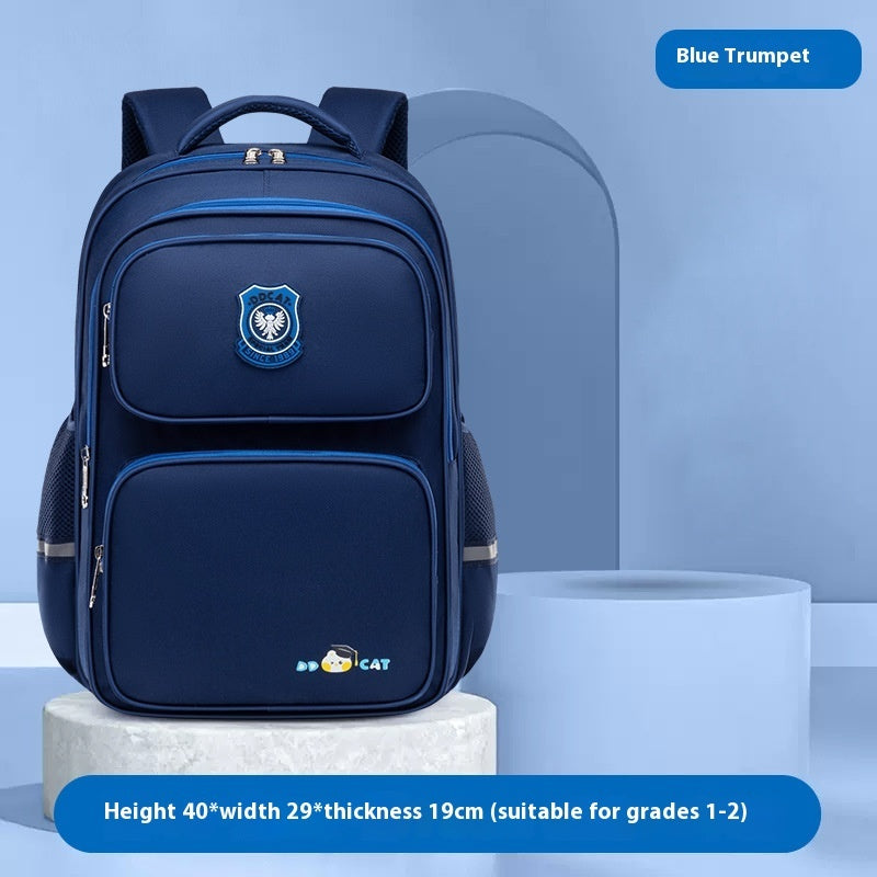 Large Capacity Children's Backpack Handsome Offload Wear-resistant Waterproof Primary School Student Schoolbag