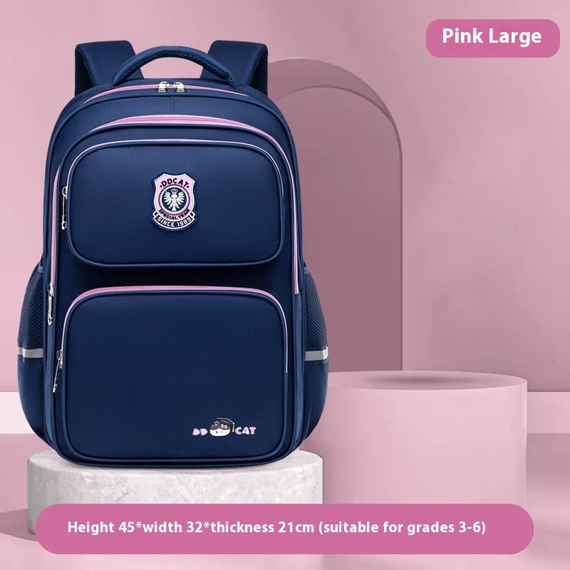 Large Capacity Children's Backpack Handsome Offload Wear-resistant Waterproof Primary School Student Schoolbag
