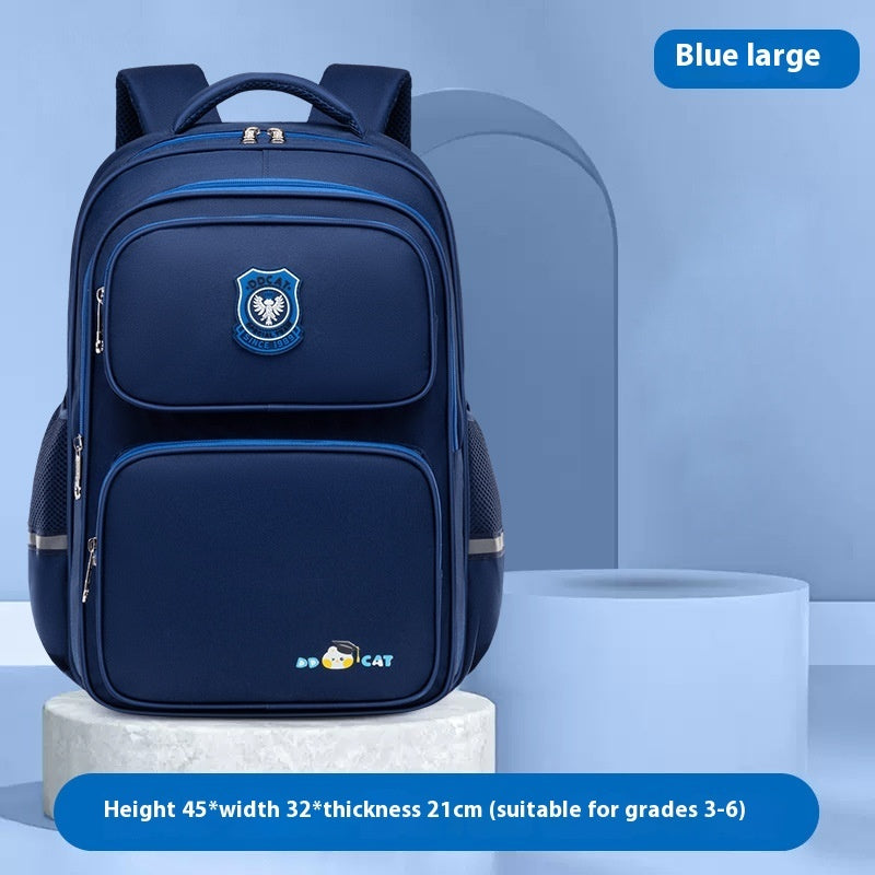 Large Capacity Children's Backpack Handsome Offload Wear-resistant Waterproof Primary School Student Schoolbag