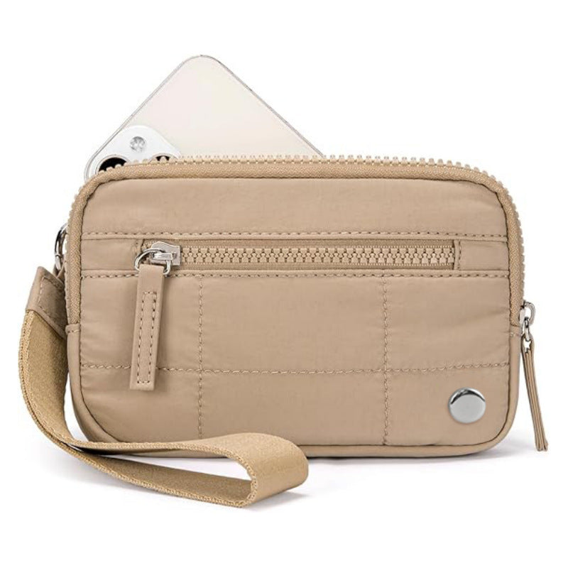 Waterproof Quilted Handbag Women's Transparent Deck