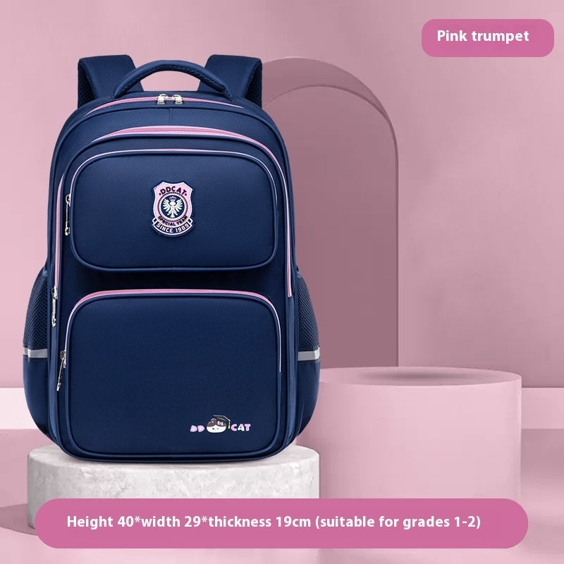 Large Capacity Children's Backpack Handsome Offload Wear-resistant Waterproof Primary School Student Schoolbag
