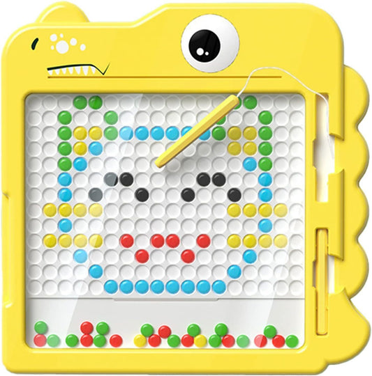 Magnetic Drawing Board For Kids Doodle Dot Art Educational Preschool Toys