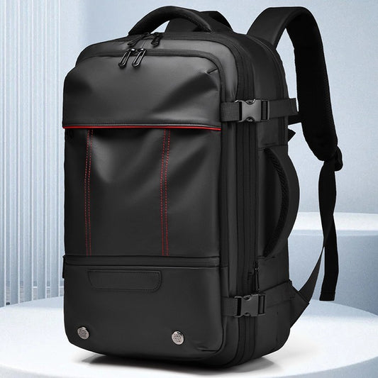 Large Capacity Expansion Multifunctional Vacuum Compression Backpack For Men